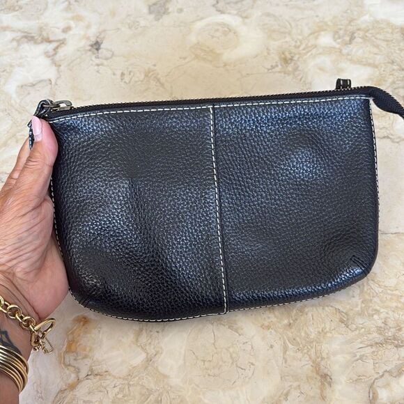 Gap Genuine Leather Wristlet Wallet-Bag - Picture 3 of 10